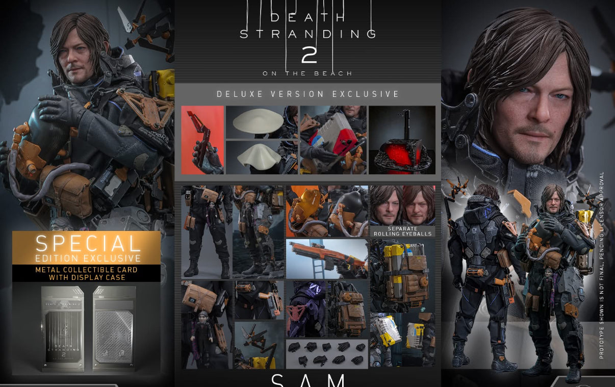 Preorder🔥 Hot Toys VGM76B Death Stranding 2: On the Beach 1/6th scale Sam Collectible Figure (Deluxe Version) Special Edition