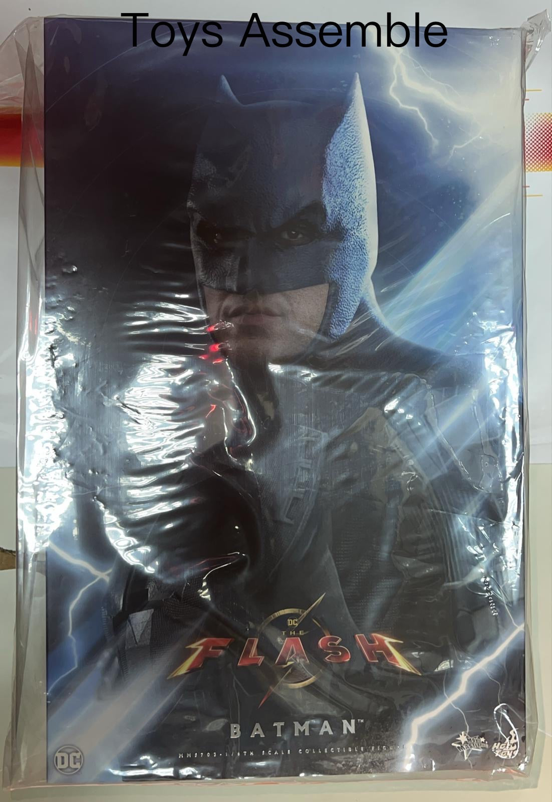 READY🔥Hot Toys MMS703 The Flash – Batman 1/6 Scale Collectible Figure