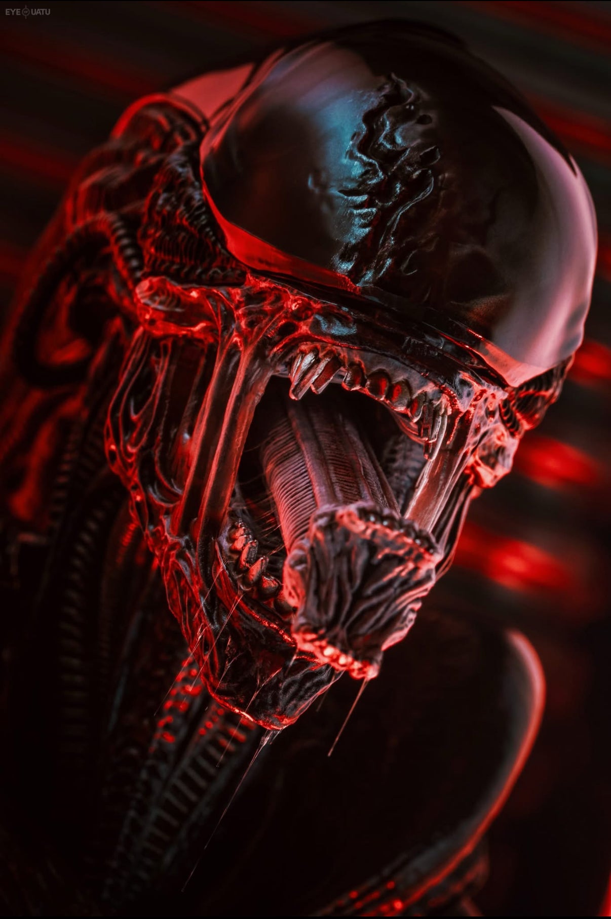 READY🔥Hot Toys MMS784 Alien: Romulus 1/6th scale Scorched Xenomorph Collectible Figure