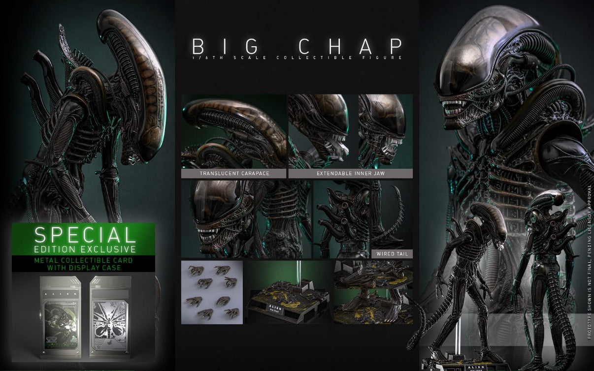 Preorderš„Hot Toys MMS826B Alien Big Chap 1/6th scale Collectible Figure Special Edition