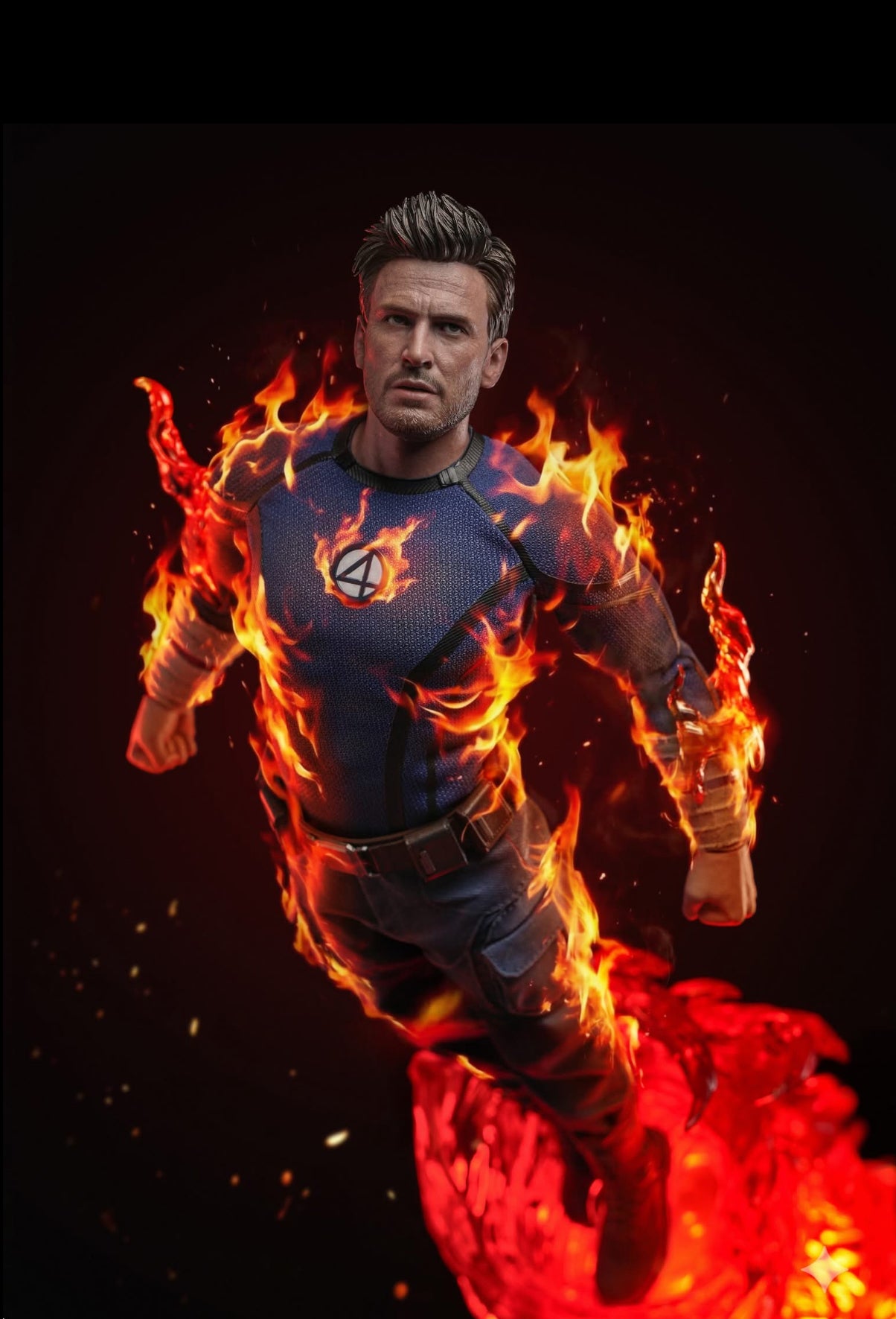 READY🔥Hot Toys MMS789 Deadpool & Wolverine 1/6th scale Human Torch Collectible Figure