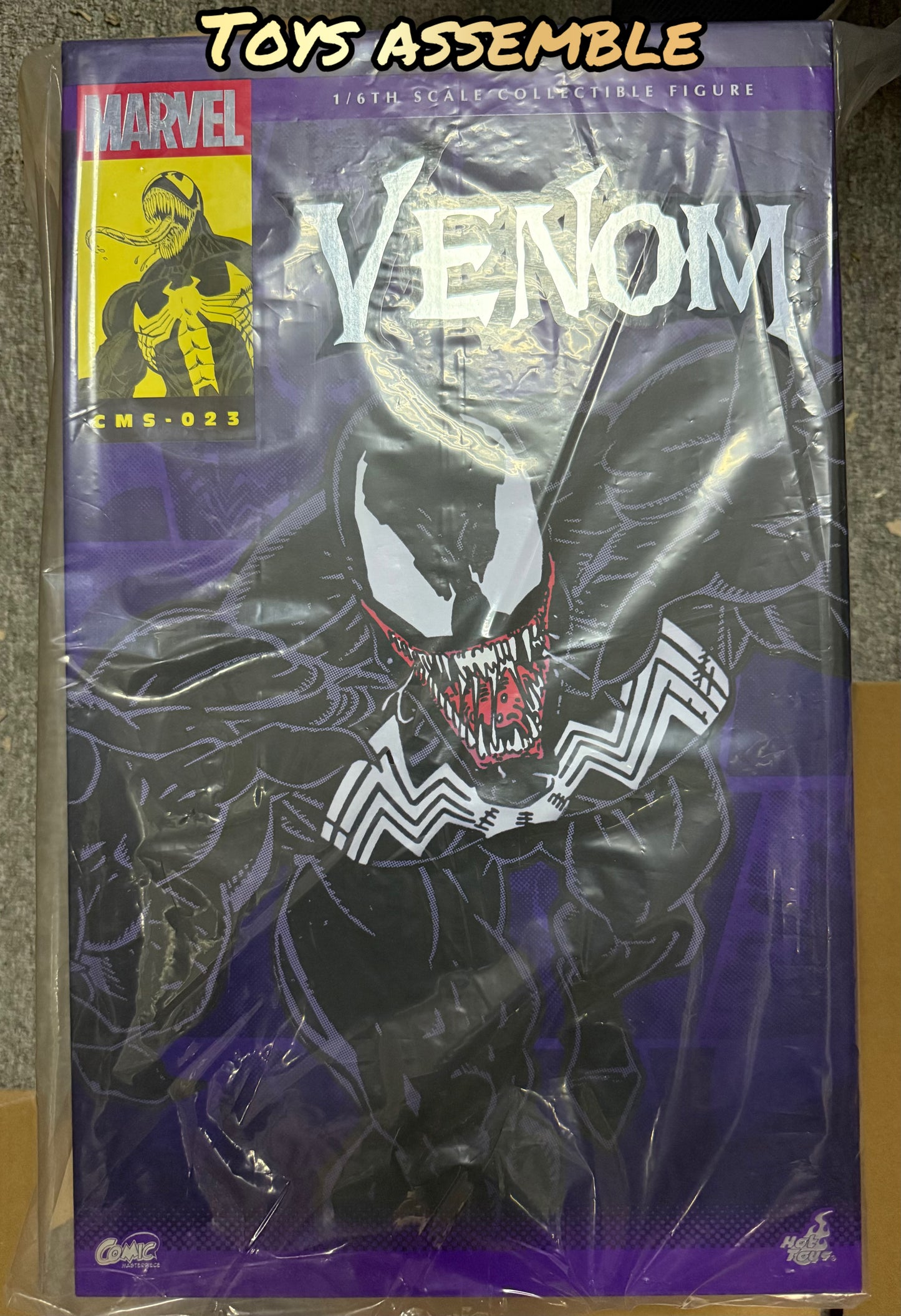 READY🔥Hot Toys CMS023 Marvel Comics Venom 1/6th Scale Collectible Figure
