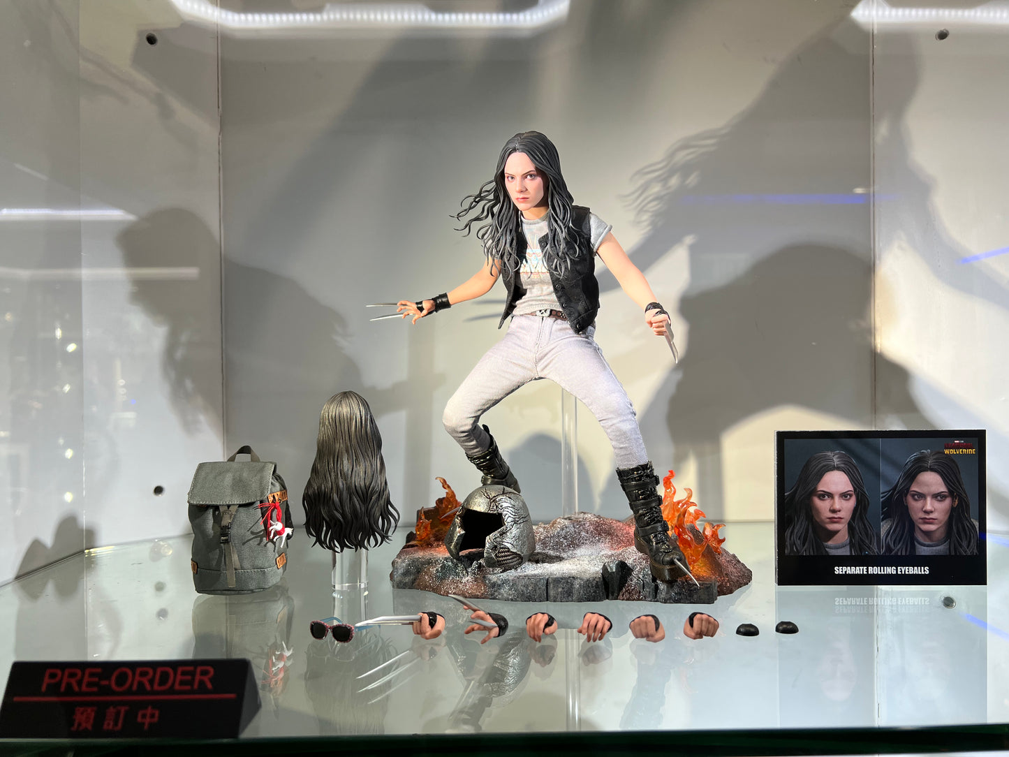 Preorderš„Hot Toys MMS781 X-23 Marvel Deadpool and Wolverine X23 1/6 Scale Collectible Figure