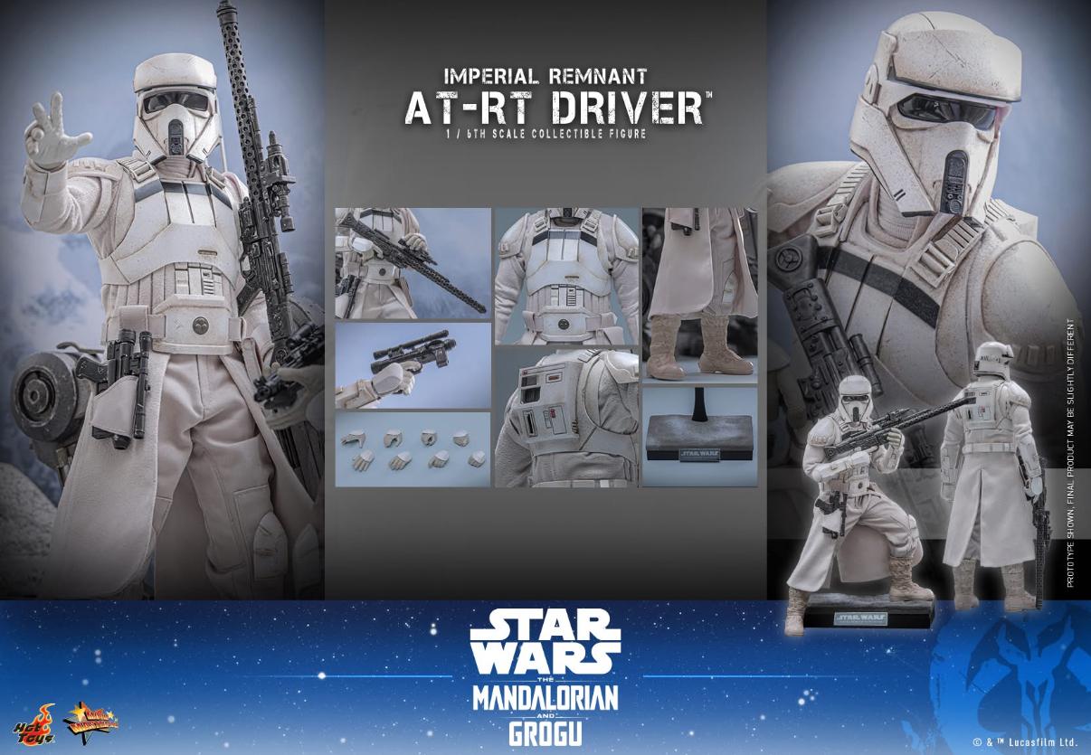 Preorderš„Hot Toys MMS853 Star Wars: The Mandalorian & Grogu - Imperial Remnant AT-RT Driver 1/6th Scale Collectible Figure