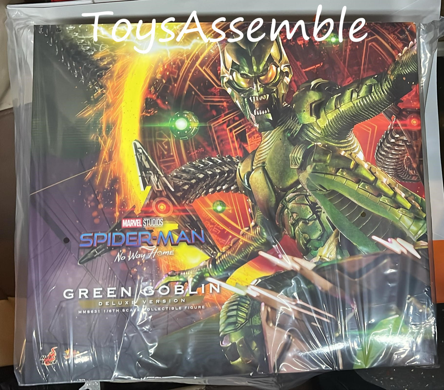 🔥Hot Toys MMS631 SPIDER-MAN: NO WAY HOME 1/6 GREEN GOBLIN Deluxe Version