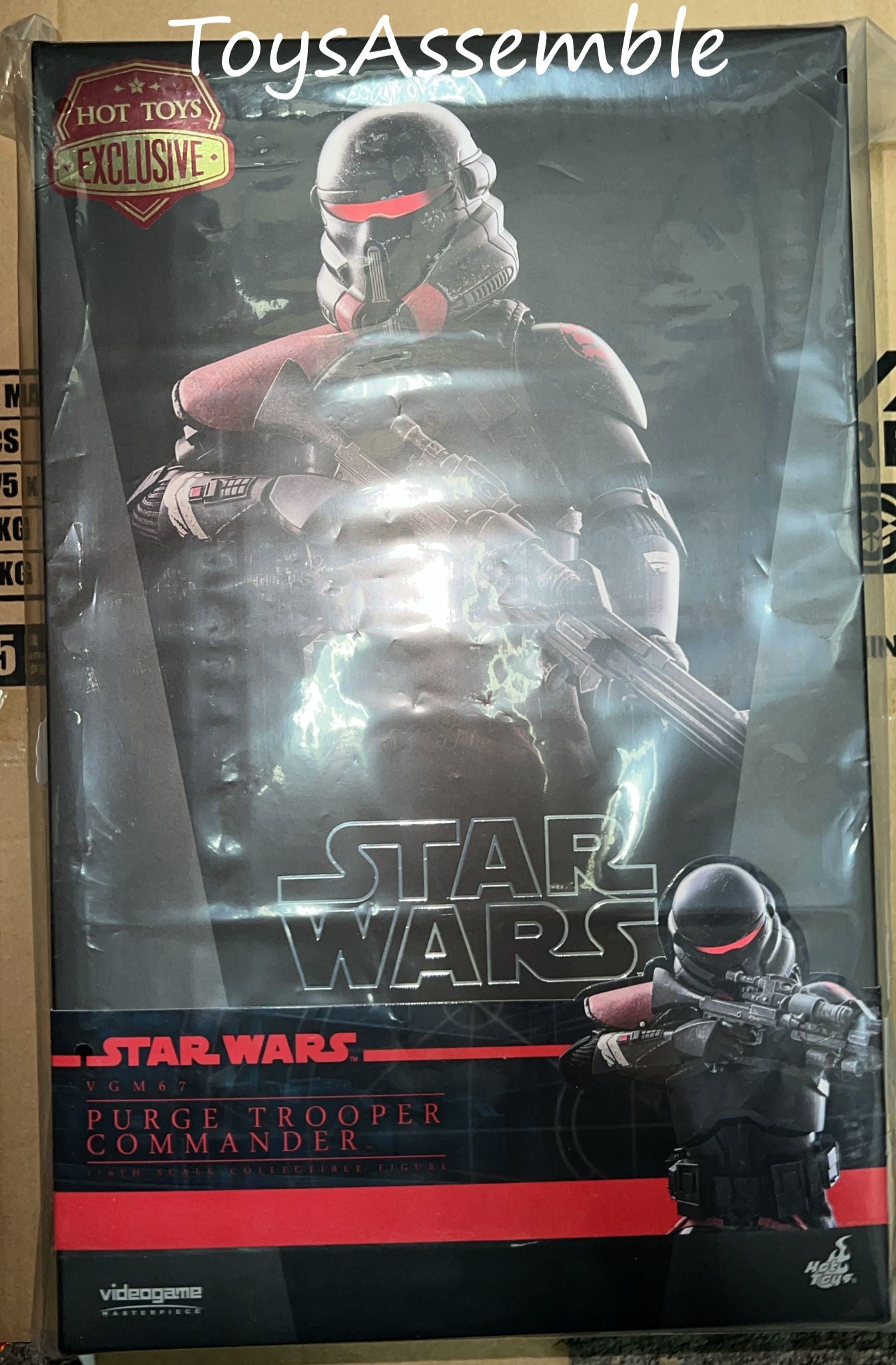 In stockš„Hot Toys VGM67 Star Wars Jedi Survivor Purge Trooper Commander 1/6 Scale Collectible Figure Exclusive Limited Edition