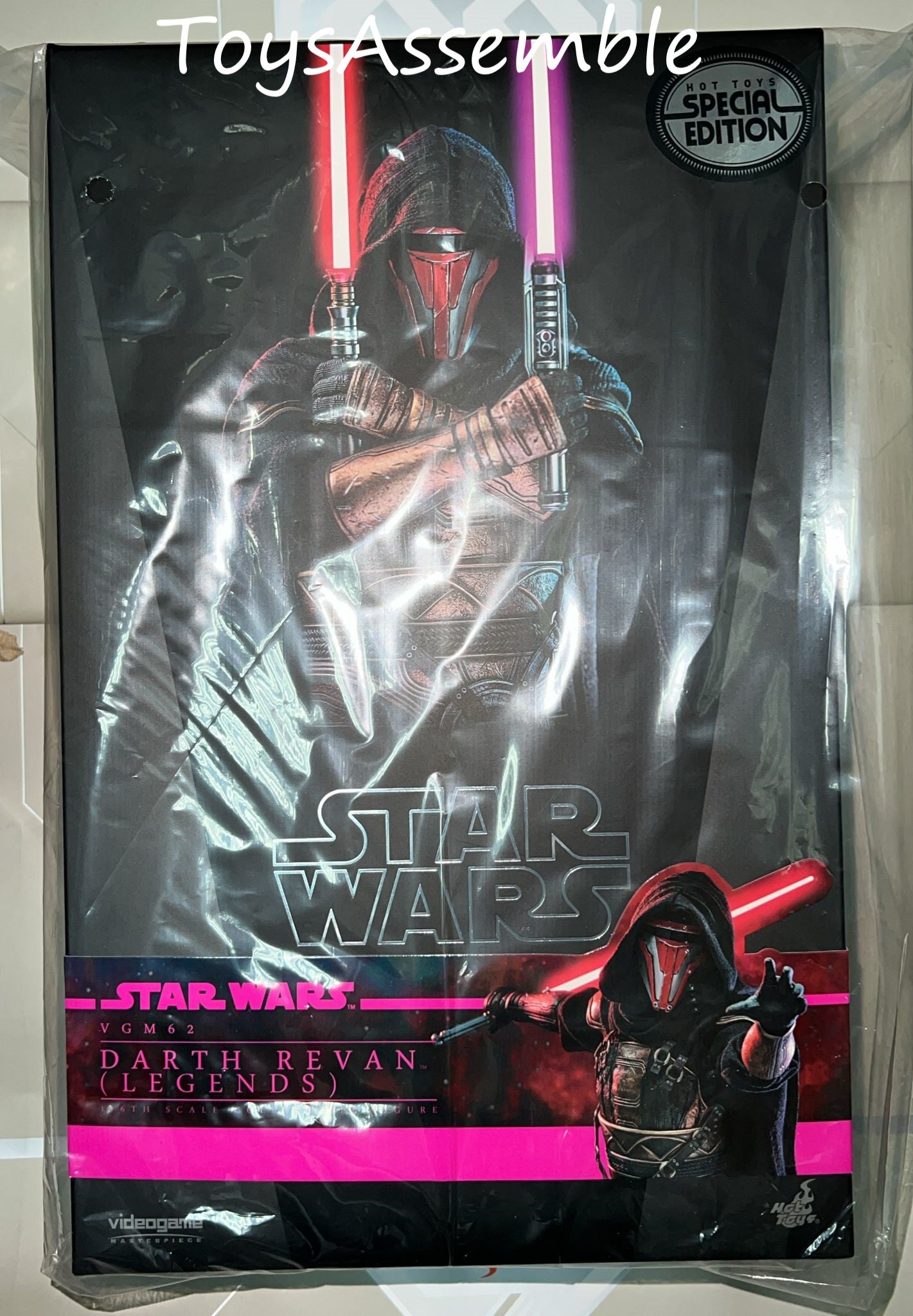 READY🔥Hot Toys VGM62B Star Wars Darth Revan Exclusive Edition 1/6th Scale Collectible Figure