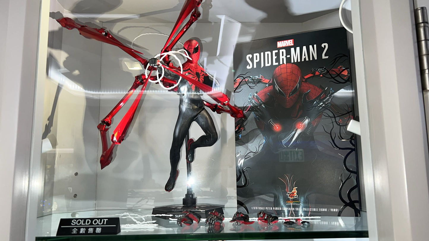 READY🔥Hot Toys VGM61 Marvel’s Spiderman 2 Peter Parker (Superior Suit) 1/6 Scale Collectible Figure