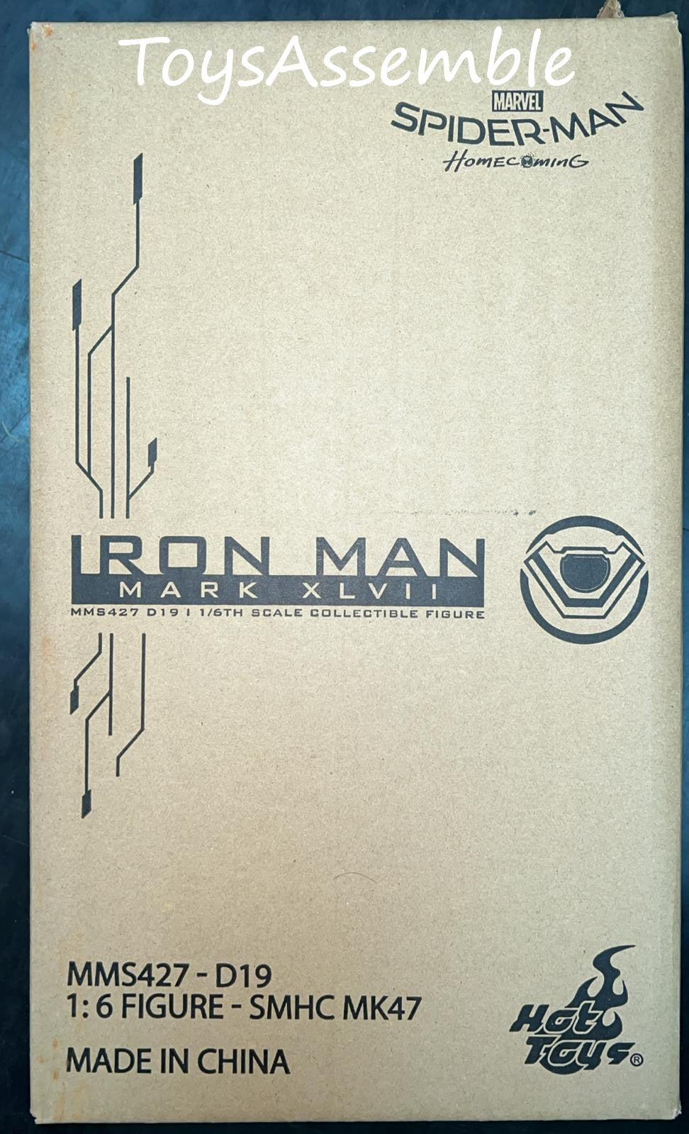 🔥Hot Toys MMS427D19 SPIDER-MAN: HOMECOMING 1/6 IRON MAN MARK XLVII