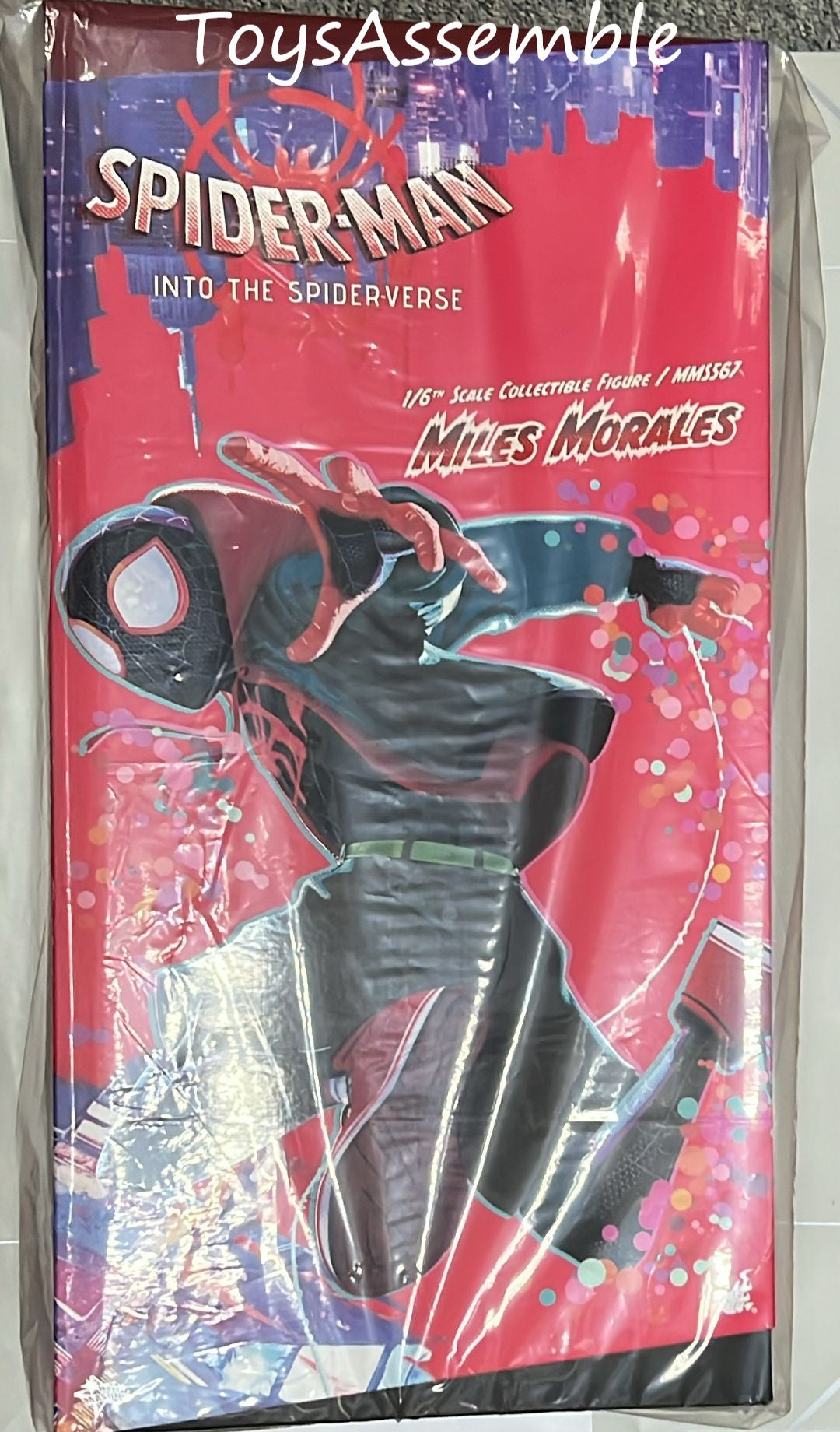 🔥Hot Toys MMS567 SPIDER-MAN: INTO THE SPIDER-VERSE 1/6 MILES MORALES
