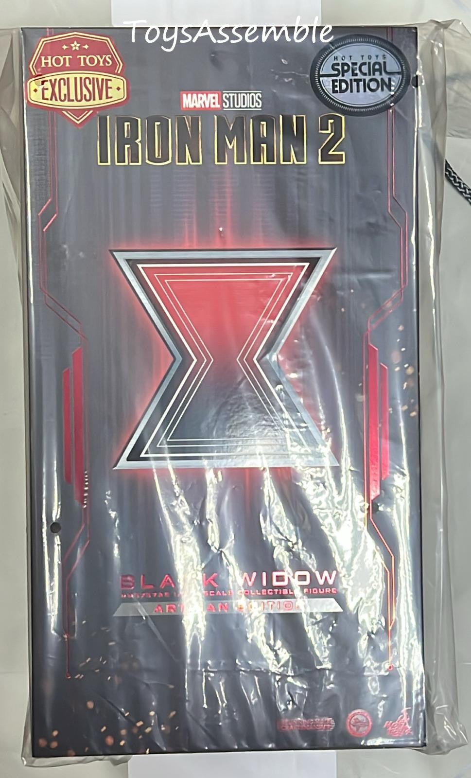 READY🔥Hot Toys MMS757AEB MMS757AE Marvel Iron Man 2 Black Widow (Artisan Edition) 1/6th scale Collectible Figure