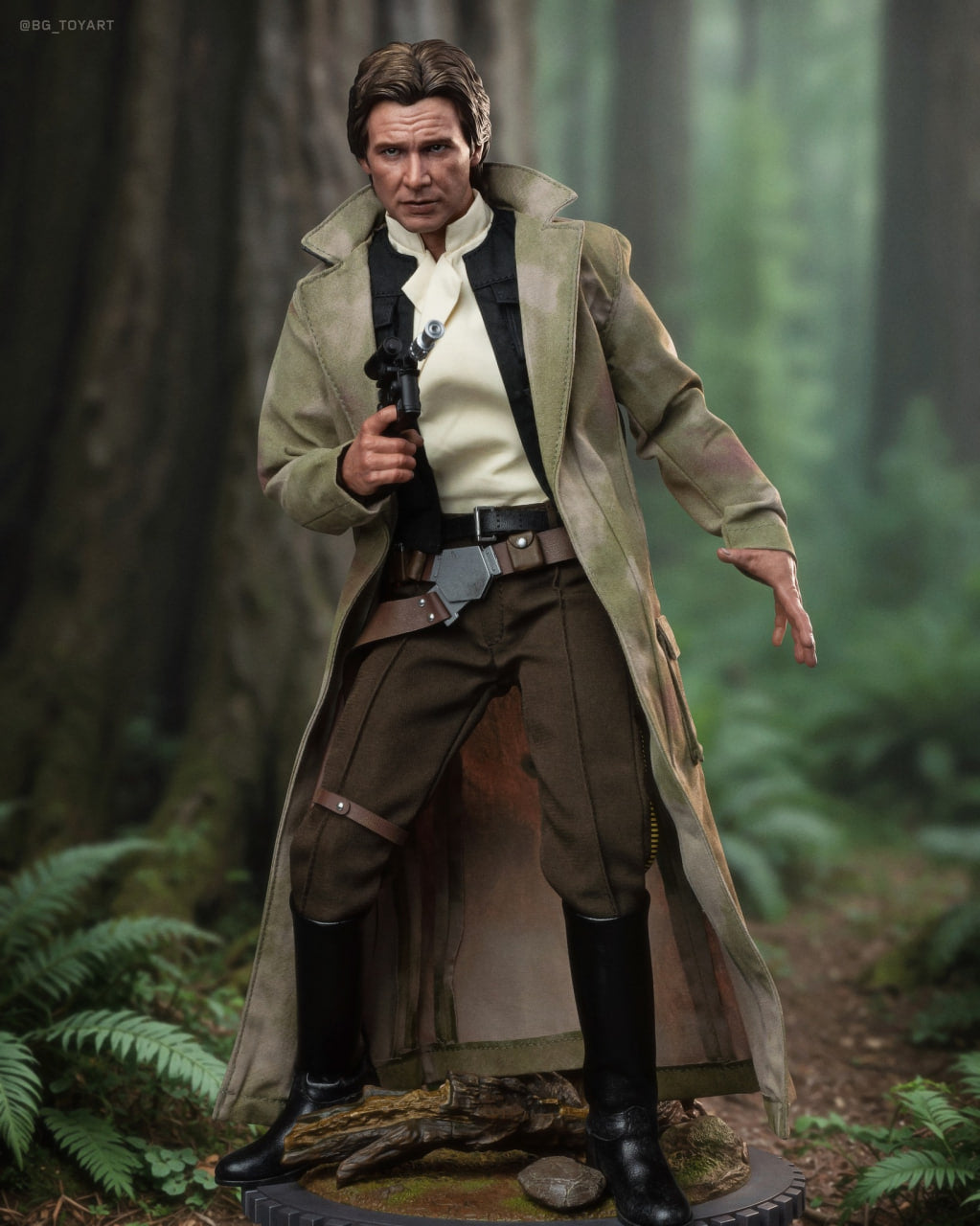 READY🔥Hot Toys MMS740 Star Wars Return of the Jedi Han Solo 1/6 Scale Collectible Figure