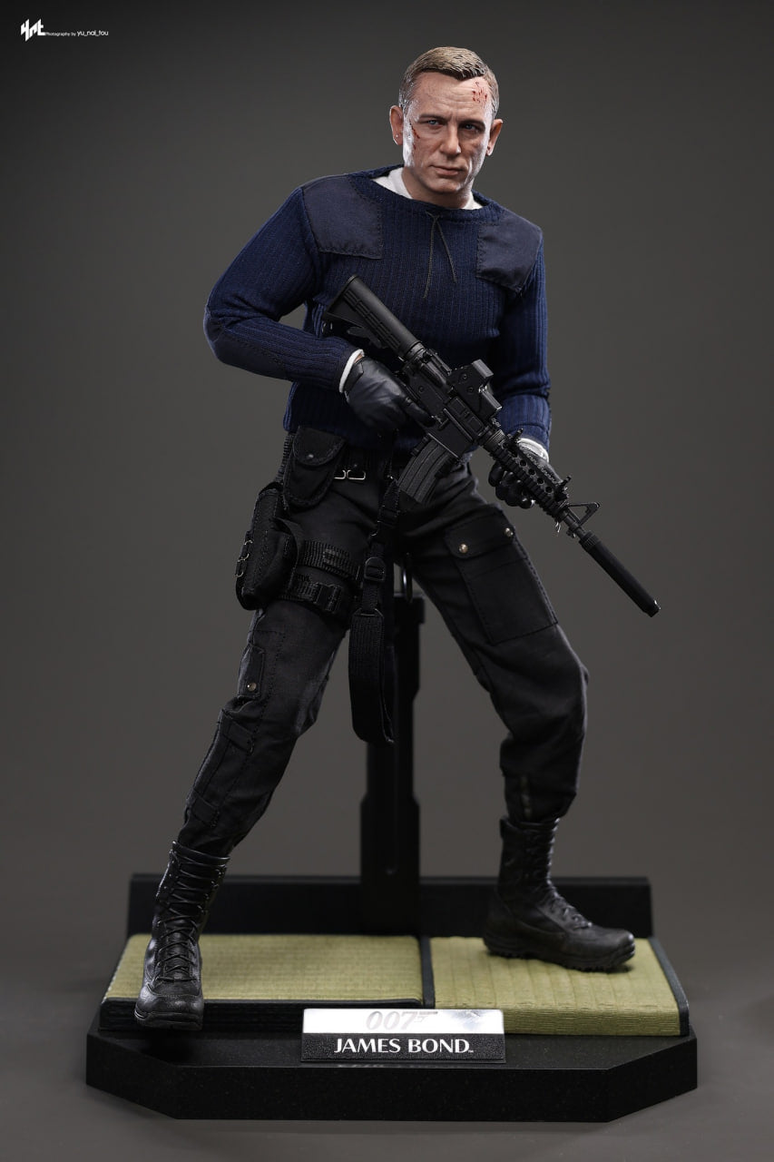 READY🔥Hot Toys MMS804 No Time To Die 1/6th scale James Bond (Commando Outfit) Collectible Figure