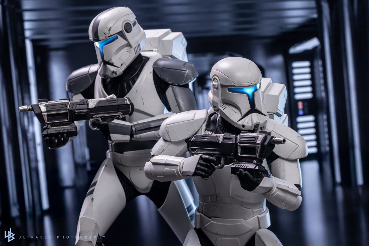 READY🔥Hot Toys TMS131 Star Wars The Bad Batch Clone Commando 1/6 Scale Collectible Figure