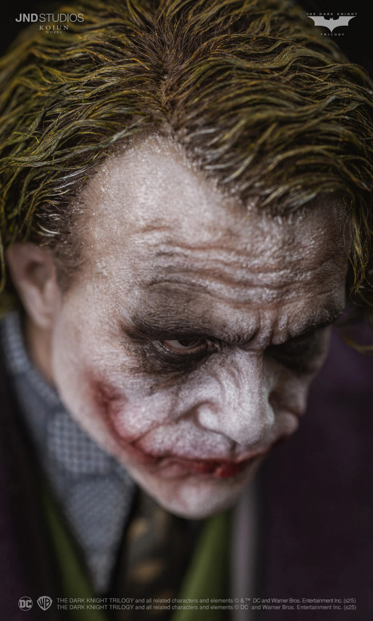 READY🔥JND Studios The Dark Knight - Joker (Type B) 1/6 Scale Hyperreal Figure - Kojun Works