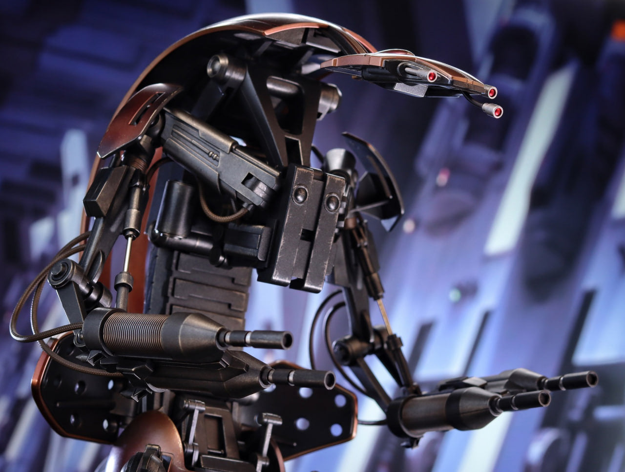 READY🔥Hot Toys MMS755 Star Wars The Phantom Menace Droideka 1/6 Scale Collectible Figure