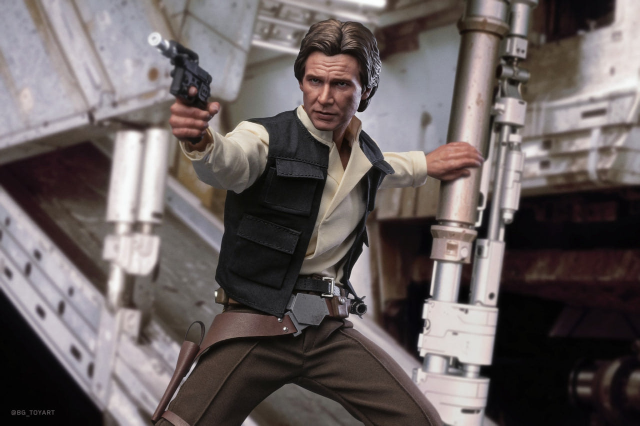READY🔥Hot Toys MMS740 Star Wars Return of the Jedi Han Solo 1/6 Scale Collectible Figure