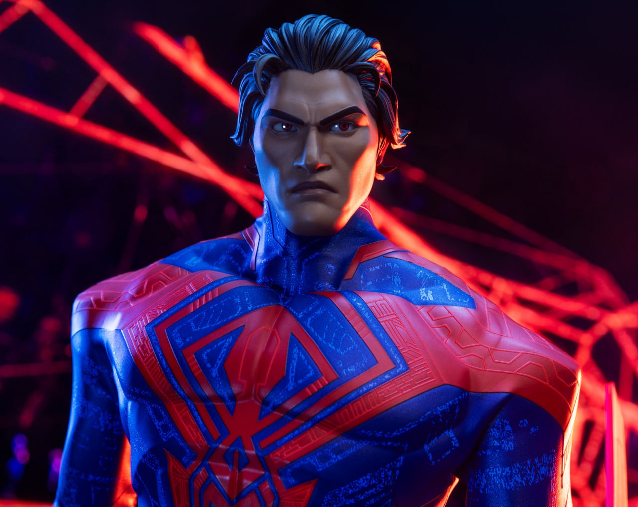 🔥Hot Toys MMS711 Spider Man 2099 Spider-Man: Across the Spider-Verse