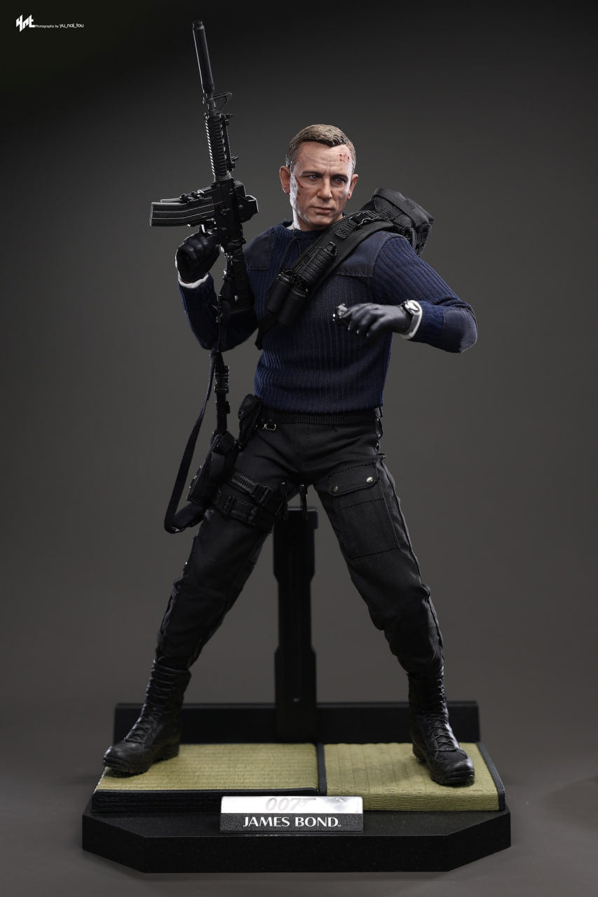 READY🔥Hot Toys MMS804 No Time To Die 1/6th scale James Bond (Commando Outfit) Collectible Figure