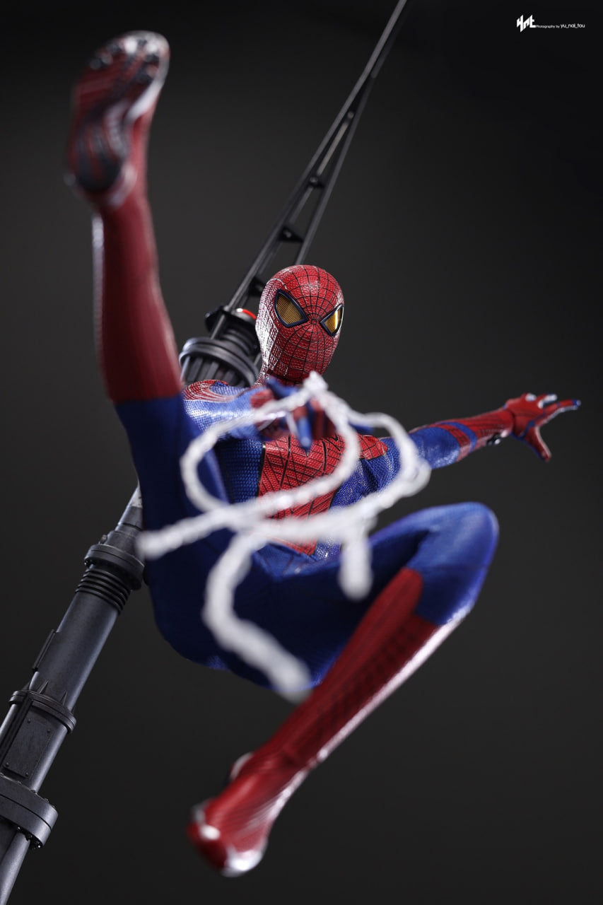 🔥Hot Toys MMS772 MMS772B The Amazing Spider-Man 1/6th Scale The Amazing Spider-Man Collectible Figure (Deluxe Version) (Deluxe & Special Edition)