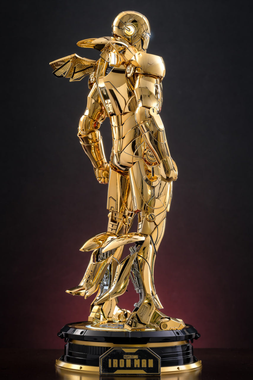 READY🔥Hot Toys MMS764D69 Iron Man Mark III (Golden Color Version) 1/6th scale Collectible Figure