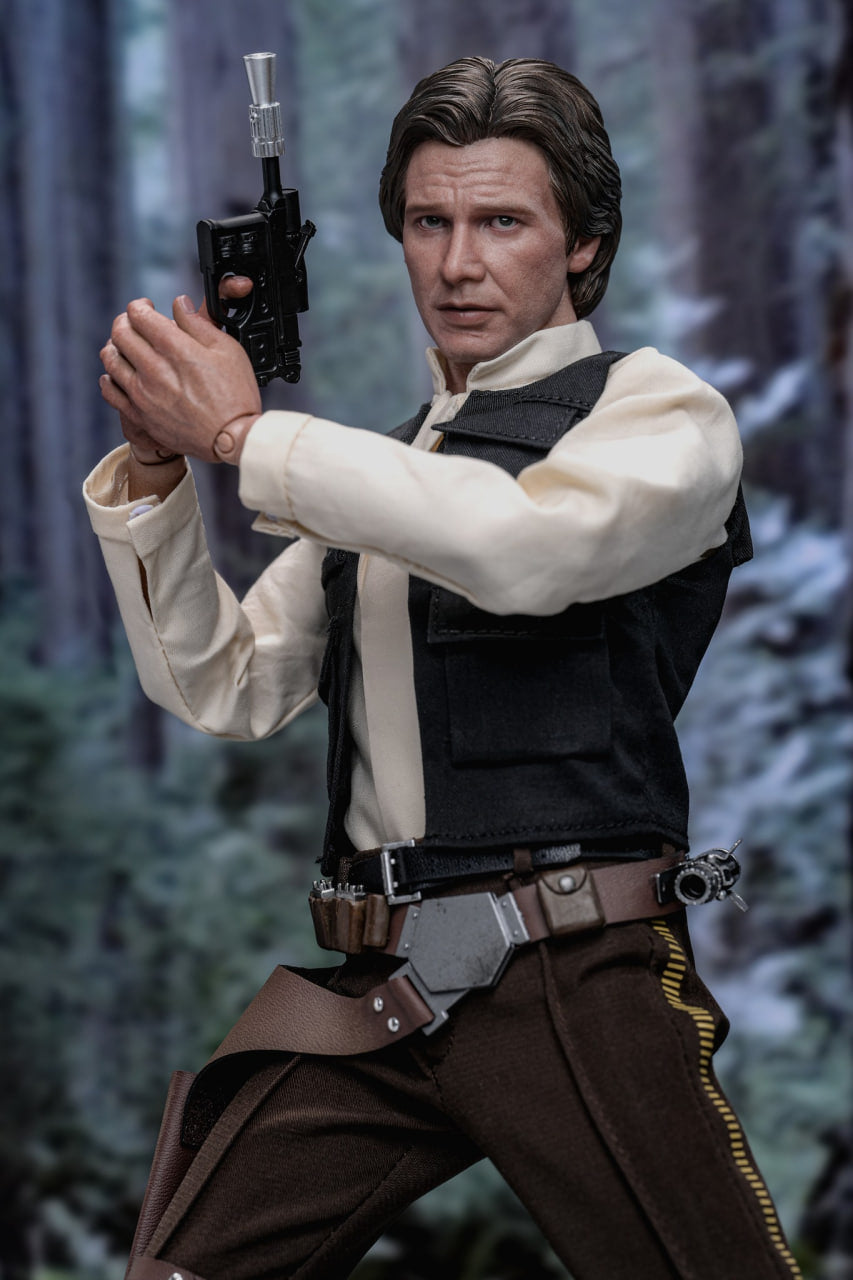 READY🔥Hot Toys MMS740 Star Wars Return of the Jedi Han Solo 1/6 Scale Collectible Figure