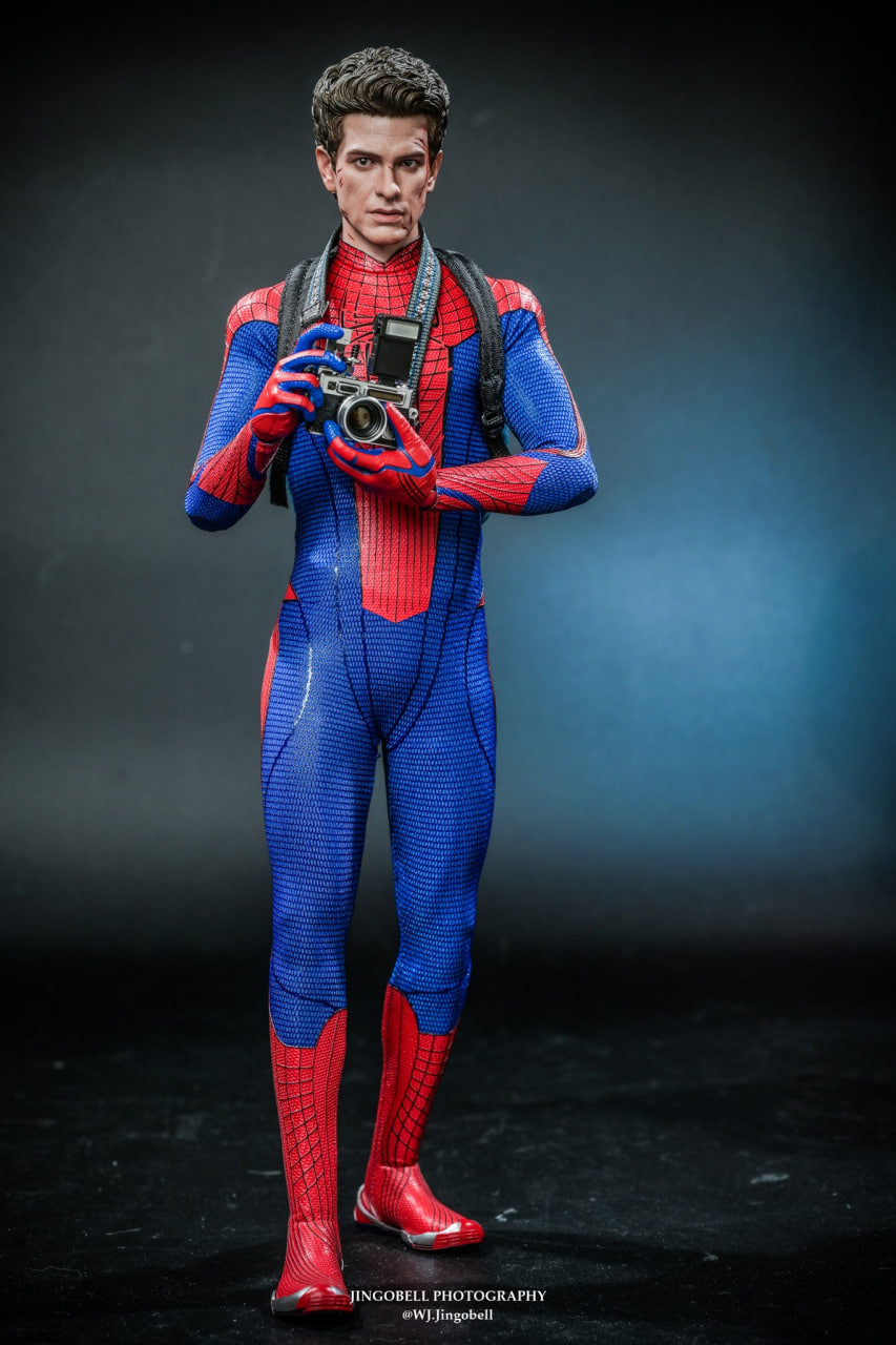 🔥Hot Toys MMS771 MMS771B The Amazing Spider-Man 1/6th Scale The Amazing Spider-Man Collectible Figure (Collector Edition) (Special Edition)