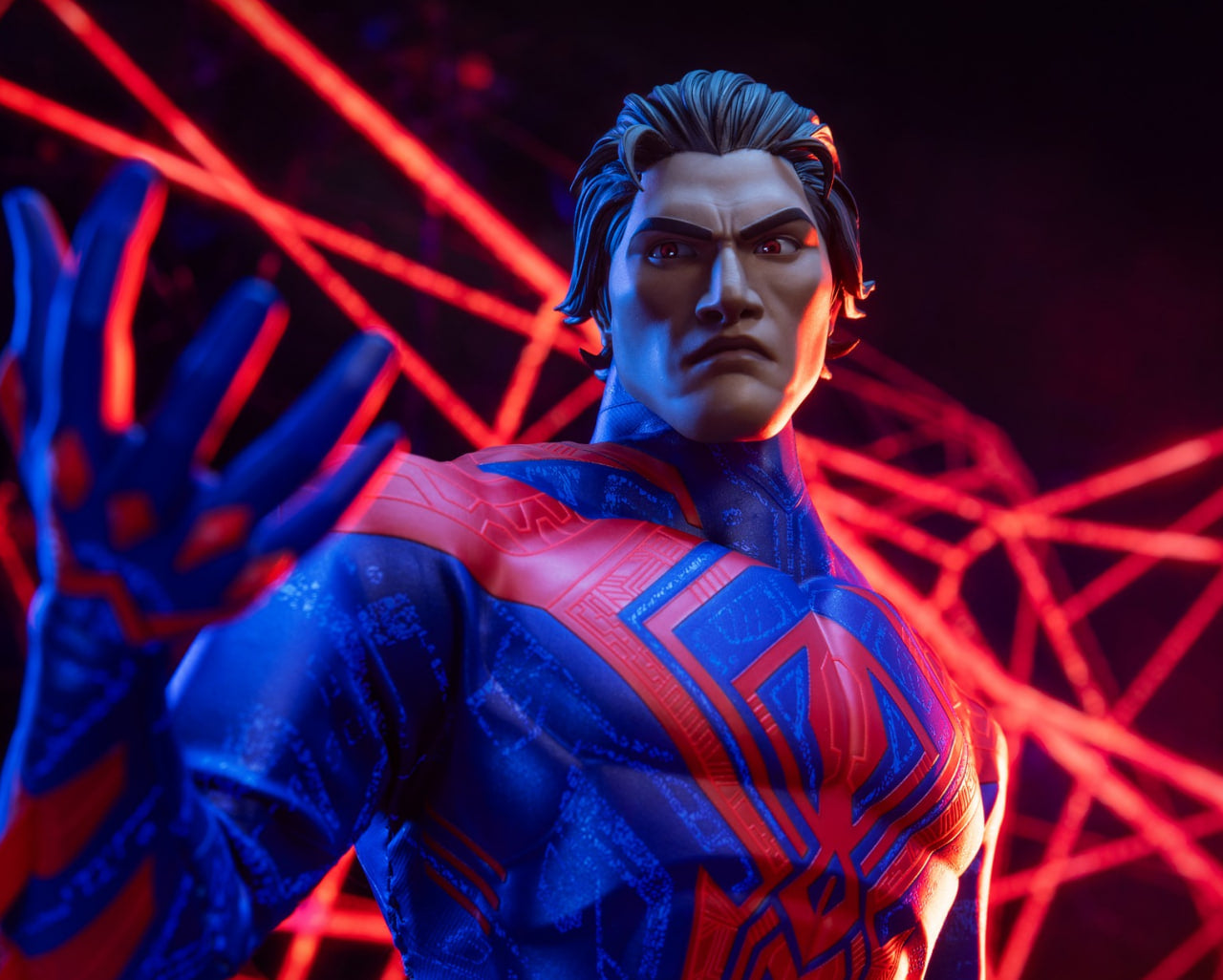 🔥Hot Toys MMS711 Spider Man 2099 Spider-Man: Across the Spider-Verse