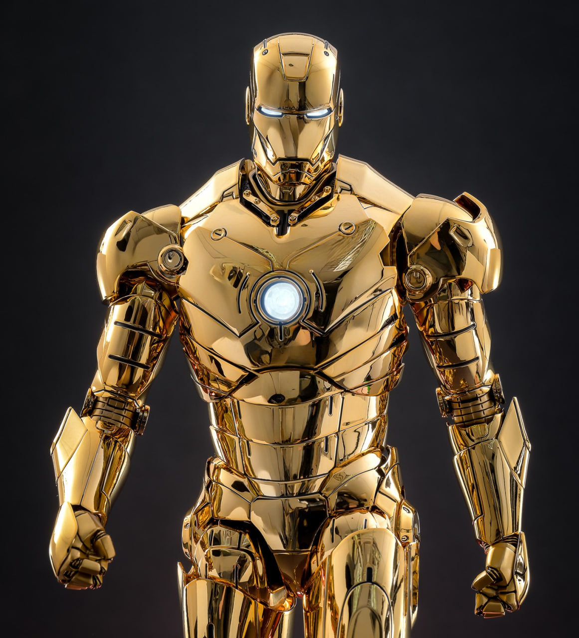 READY🔥Hot Toys MMS764D69 Iron Man Mark III (Golden Color Version) 1/6th scale Collectible Figure