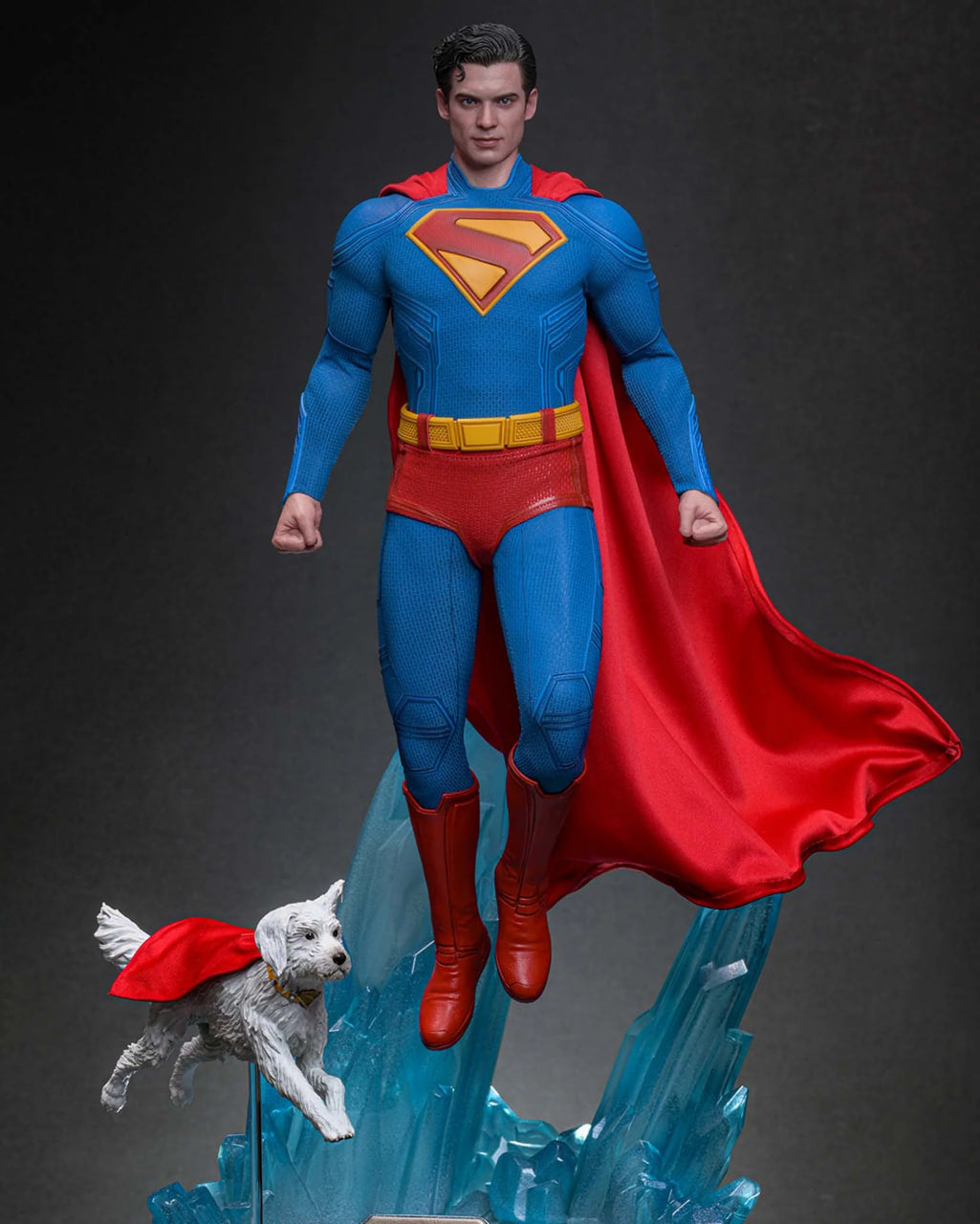 Preorder🔥Hot Toys MMS812 Superman 1/6th Scale Superman & Krypto Collectible Set