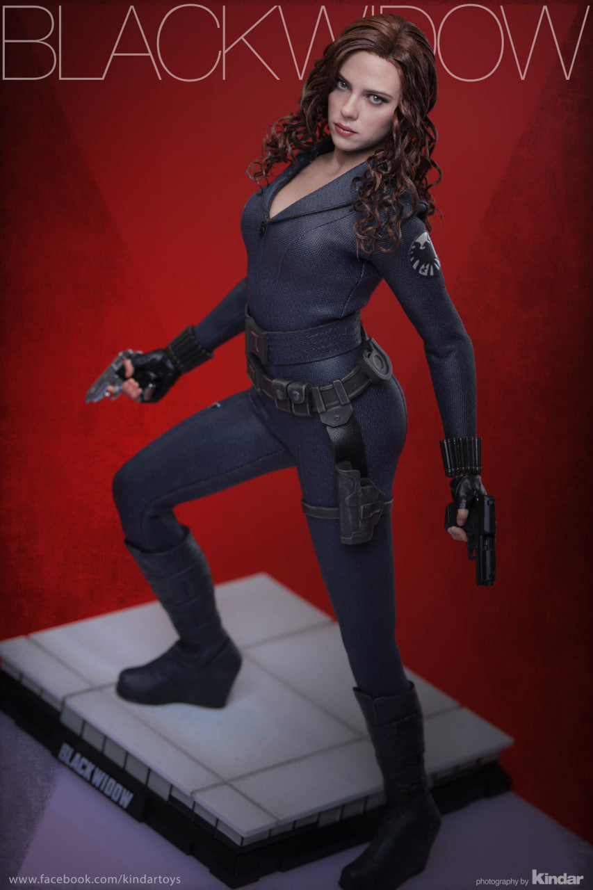 READY🔥Hot Toys MMS757AEB MMS757AE Marvel Iron Man 2 Black Widow (Artisan Edition) 1/6th scale Collectible Figure