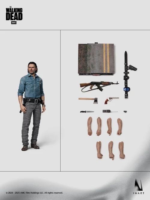 READY🔥INART A024 The Walking Dead 1/6 Rick Grimes