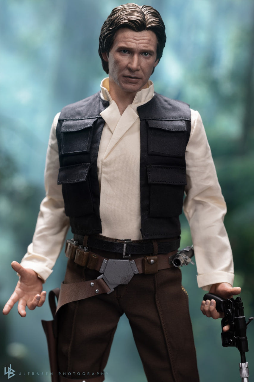 READY🔥Hot Toys MMS740 Star Wars Return of the Jedi Han Solo 1/6 Scale Collectible Figure