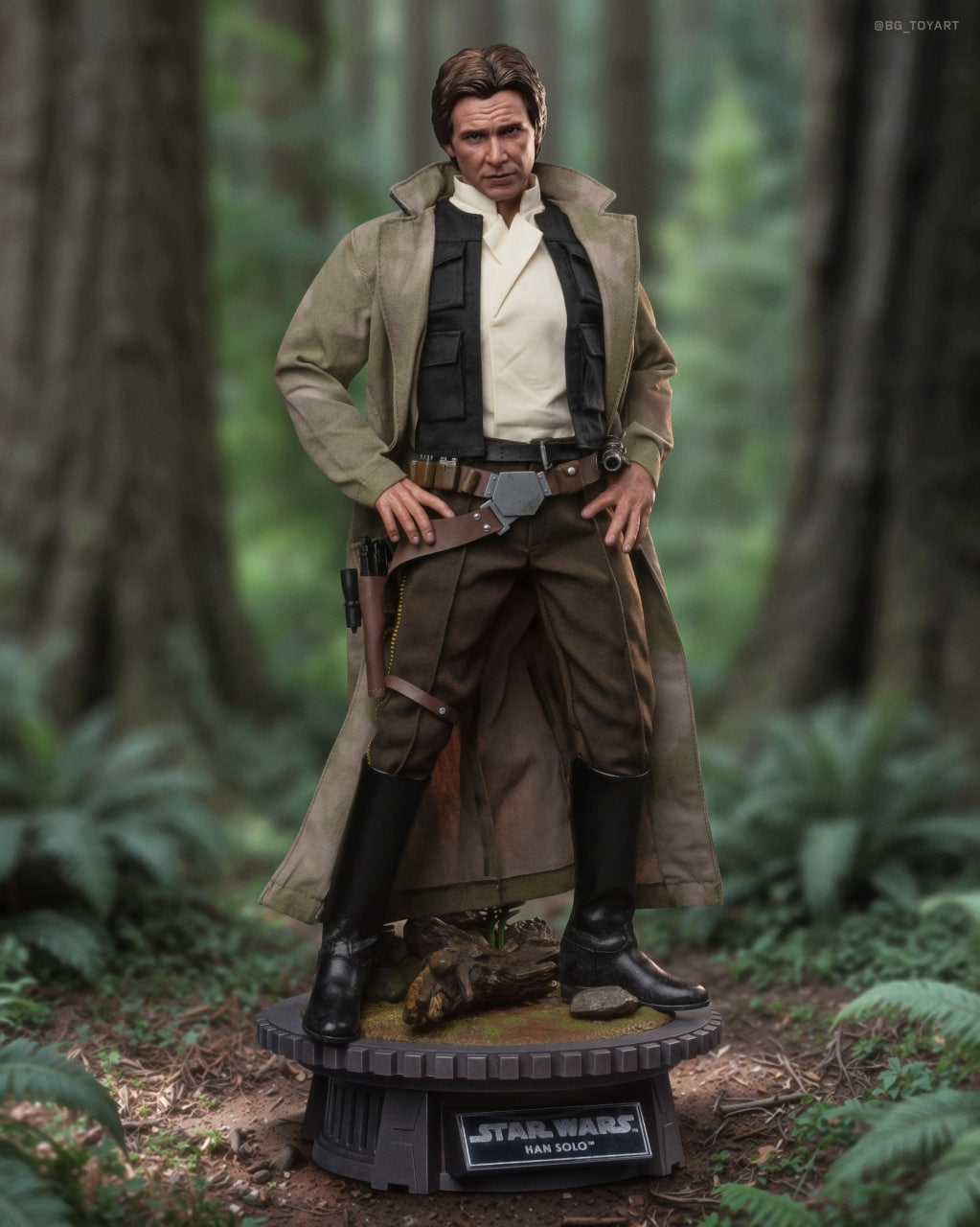 READY🔥Hot Toys MMS740 Star Wars Return of the Jedi Han Solo 1/6 Scale Collectible Figure