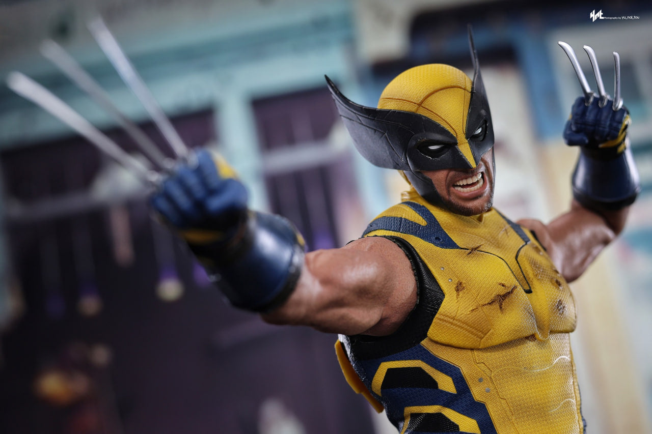 🔥Hot Toys MMS754 Deadpool and Wolverine - Wolverine 1/6 Scale Collectible Figure Deluxe Edition