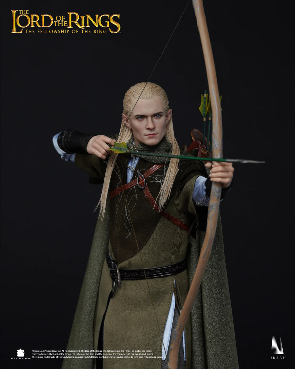 🔥INART The Lord of the Rings: The Fellowship of the Ring Legolas 1/6 Collectible Figure (Rooted Hair)