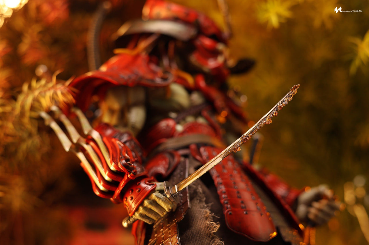 READY🔥Hot Toys AC06B Alien vs Predator 1/6th Scale Akaoni Samurai Predator Collectible Figure Special Edition