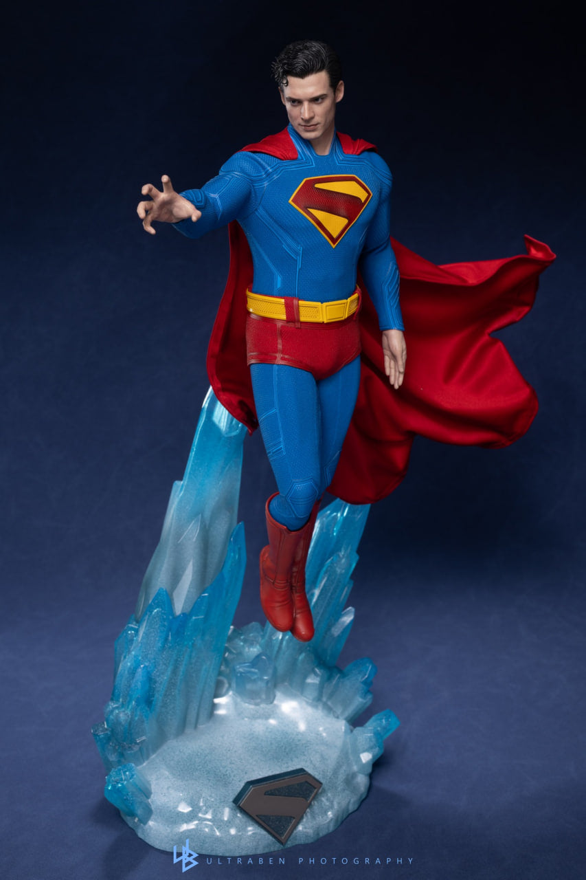 🔥Hot Toys MMS812 Superman 1/6th Scale Superman & Krypto Collectible Set