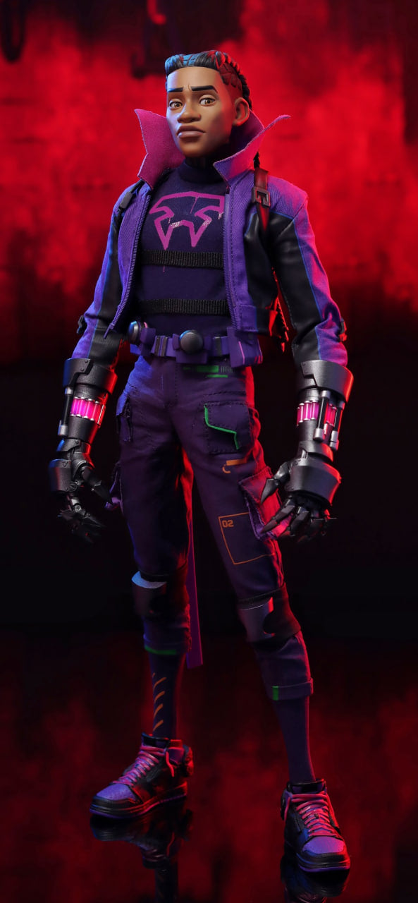 READY🔥Hot Toys MMS725B Spiderman Across the Spider-Verse Miles G. Morales 1/6 Scale Collectible Figure Special Edition