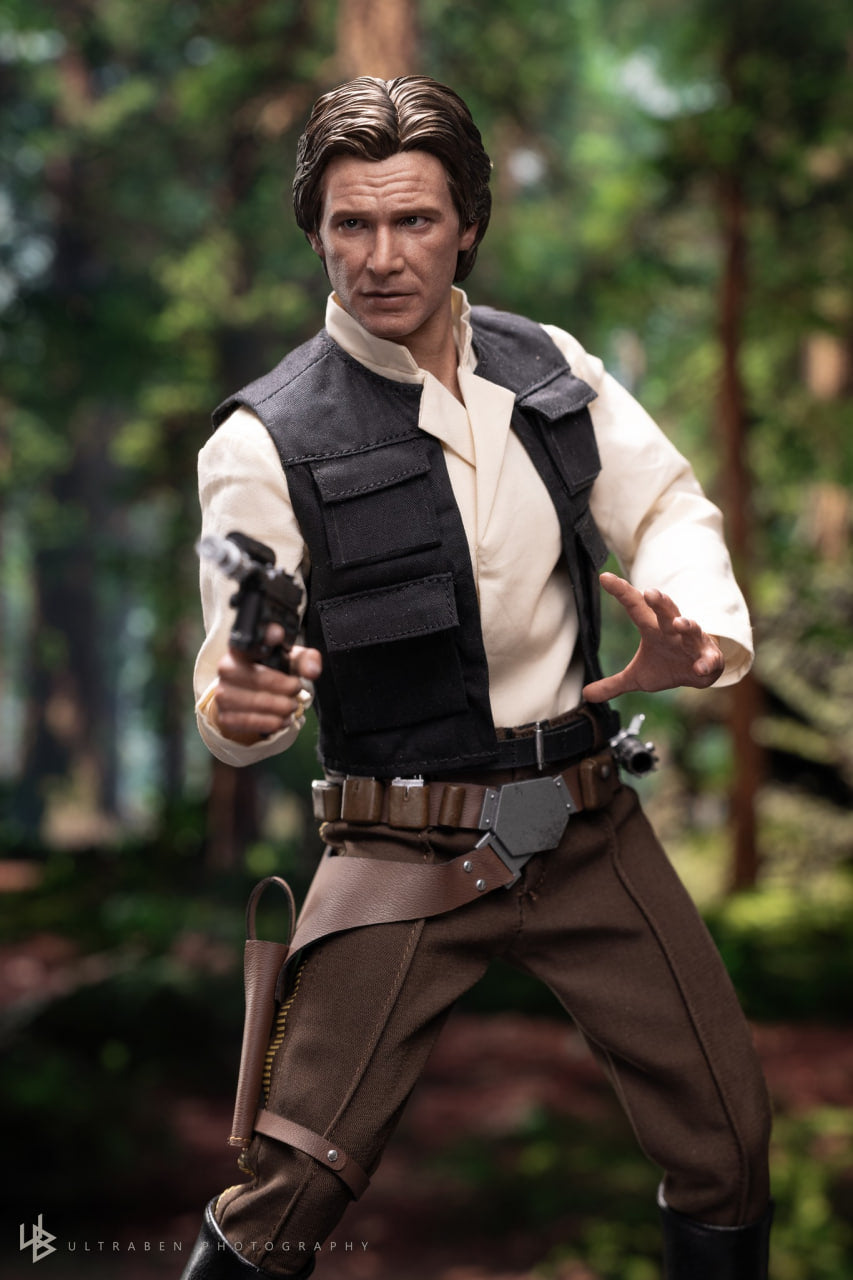 READY🔥Hot Toys MMS740 Star Wars Return of the Jedi Han Solo 1/6 Scale Collectible Figure