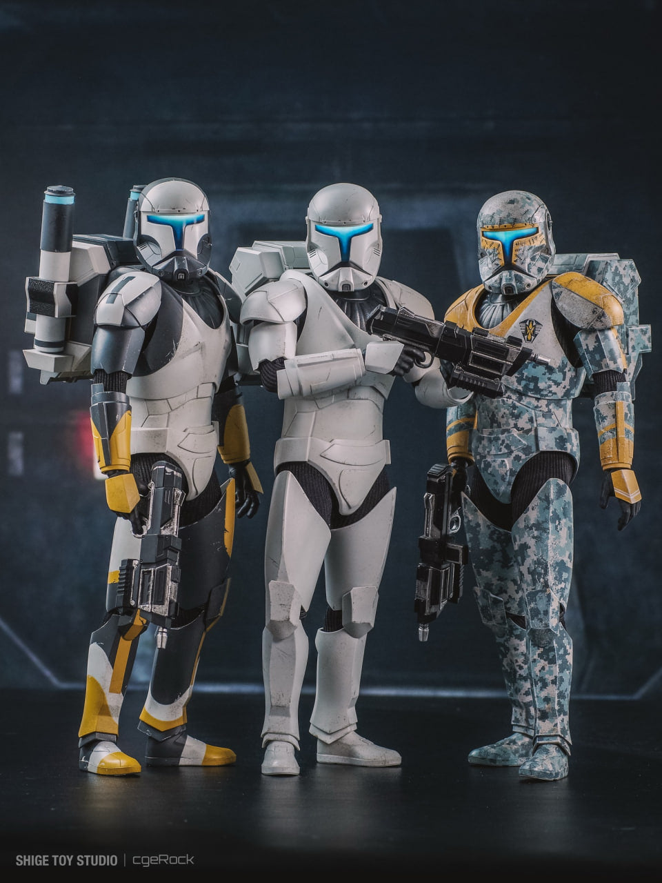 READY🔥Hot Toys TMS131 Star Wars The Bad Batch Clone Commando 1/6 Scale Collectible Figure