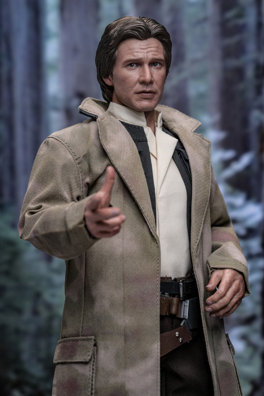READY🔥Hot Toys MMS740 Star Wars Return of the Jedi Han Solo 1/6 Scale Collectible Figure