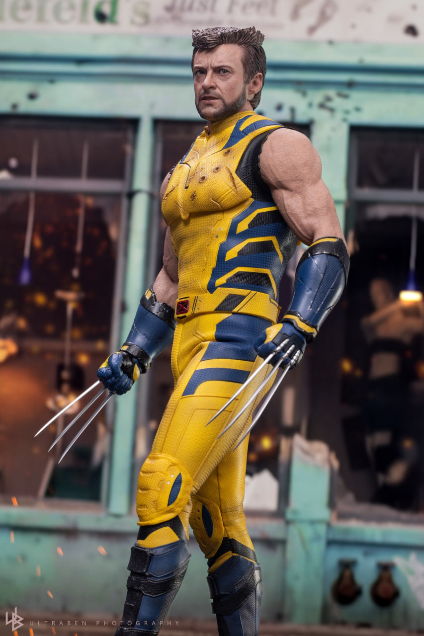🔥Hot Toys MMS754 Deadpool and Wolverine - Wolverine 1/6 Scale Collectible Figure Deluxe Edition