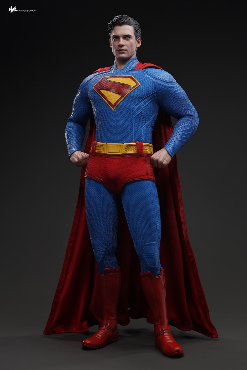 🔥Hot Toys MMS812 Superman 1/6th Scale Superman & Krypto Collectible Set