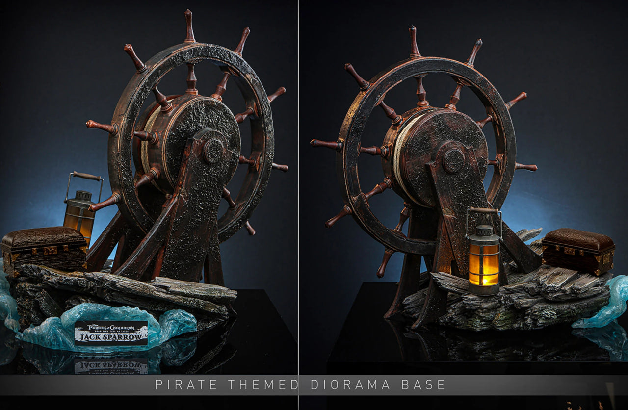 READY🔥Hot Toys DX38 PIRATES OF THE CARIBBEAN 1/6 JACK SPARROW DELUXE Version