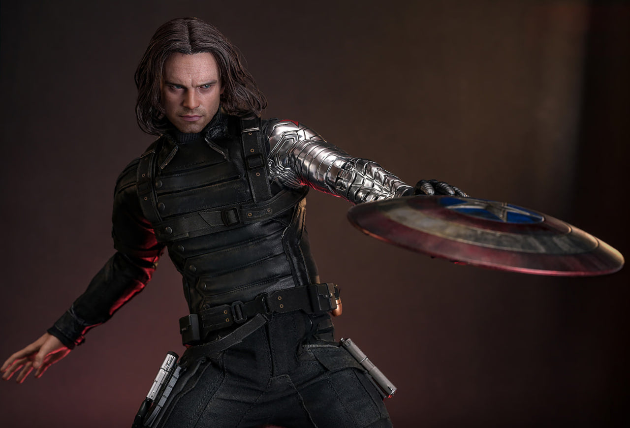 Preorderš„Hot Toys MMS790AEB Captain America: The Winter Soldier 1/6th scale Winter Soldier Collectible Figure (Artisan Edition) (Special Edition)
