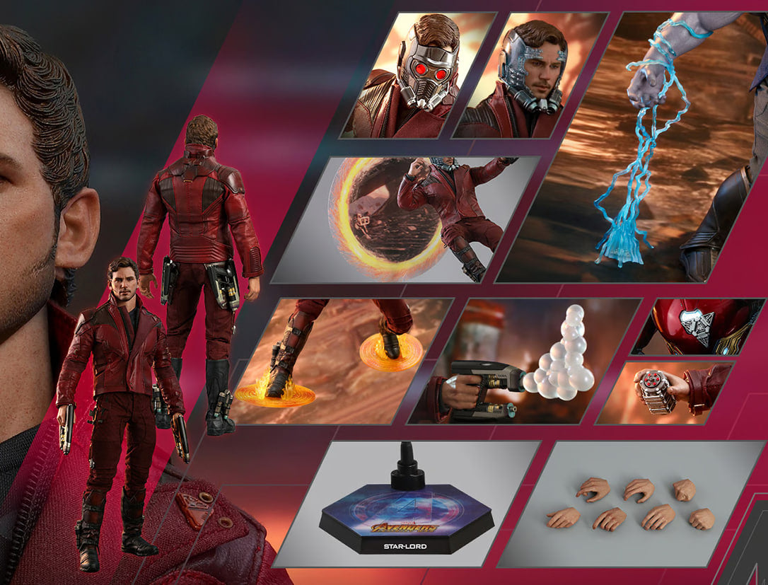 🔥Hot Toys MMS539 AVENGERS: INFINITY WAR 1/6 STAR-LORD