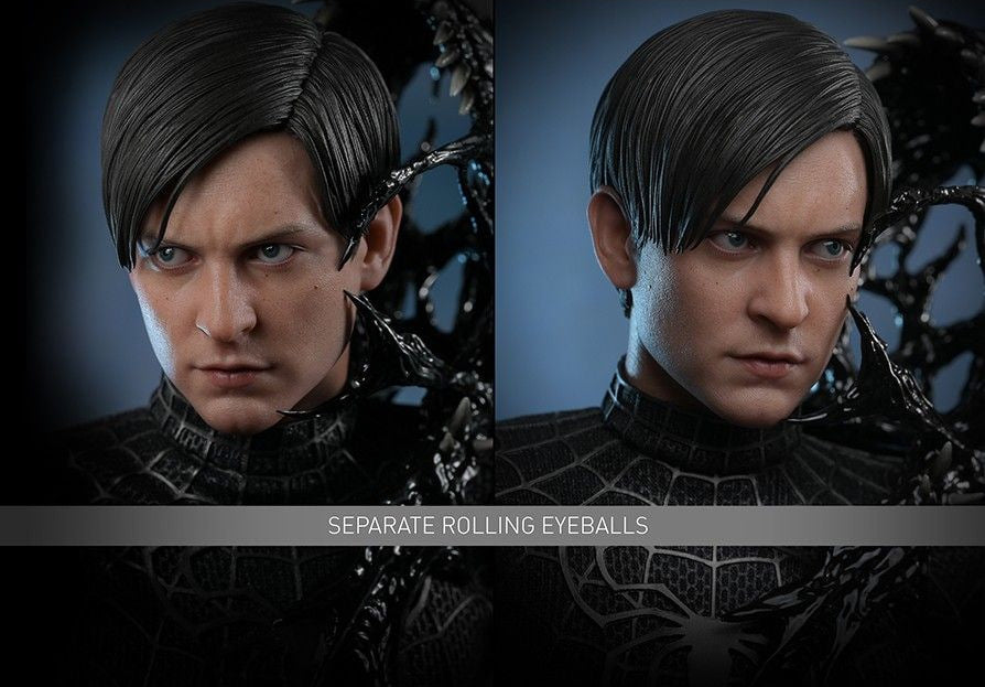 READY🔥Hot Toys MMS727B Spider-Man 3 Spiderman (Black Suit) Special Edition 1/6th Scale Collectible Figure