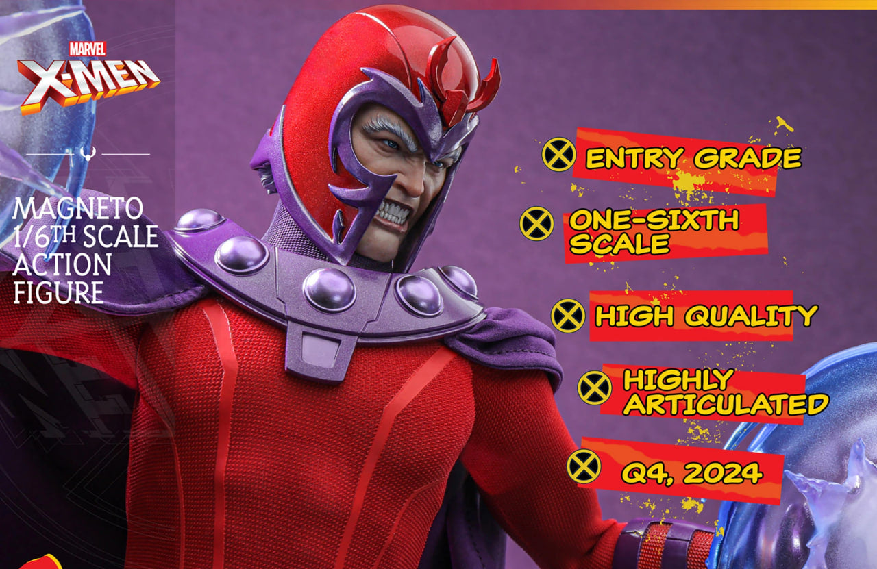 READY🔥Hot Toys Hono Studio HS02 X-men Magneto 1/6 Scale Collectible Figure