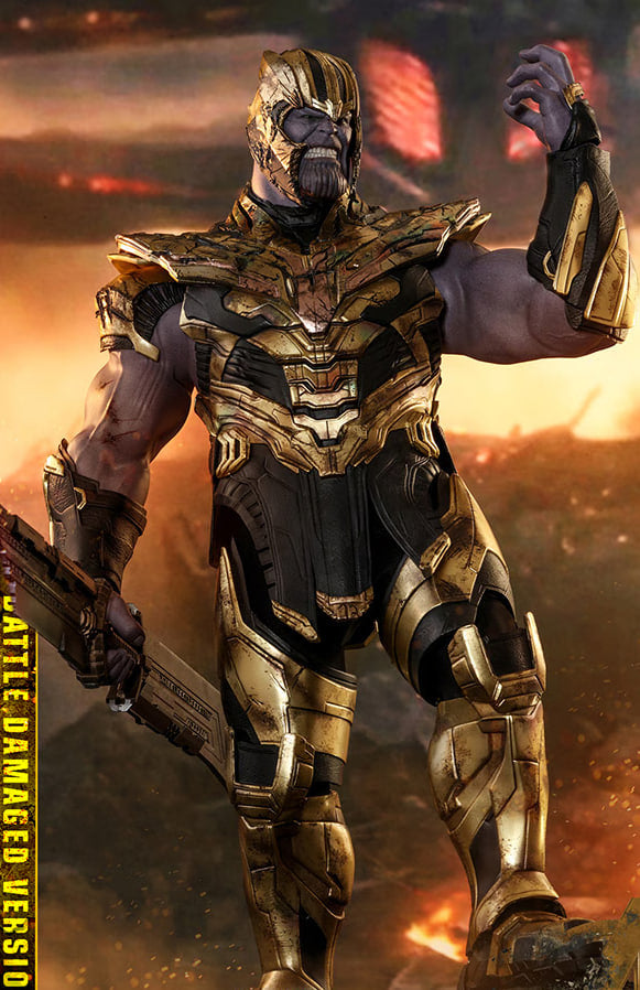 🔥Hot Toys MMS564 AVENGERS: ENDGAME 1/6 THANOS (BATTLE DAMAGED VERSION)